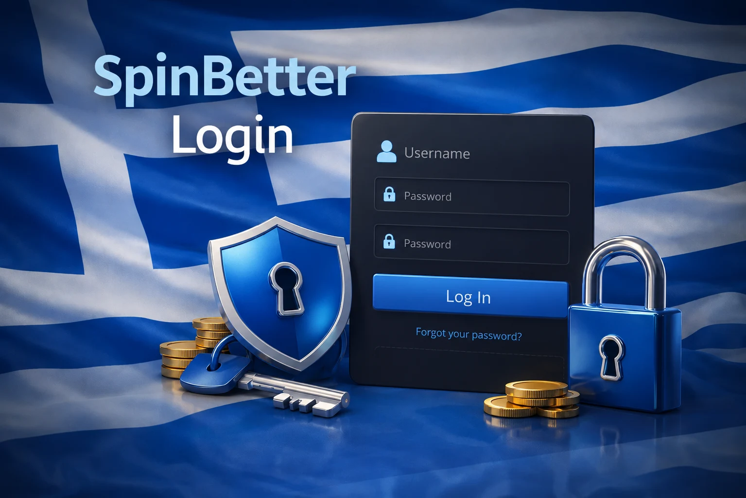 Συνδεθείτε με ασφάλεια στον λογαριασμό SpinBetter